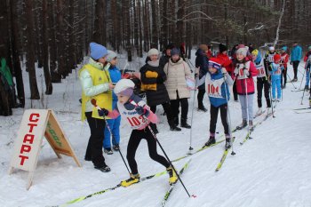 Лыжные гонки в Нижнем Ломове.