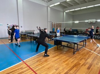 Соревнования по настольному теннису