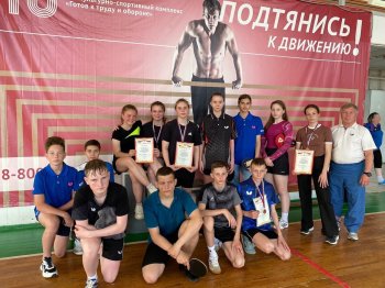 Соревнования по настольному теннису