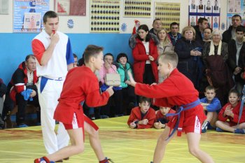 «Новогодний турнир» по самбо.