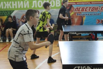 Настольный теннис.